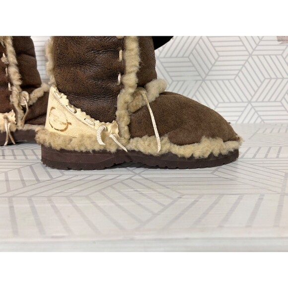 Malibu Cowboy Handmade by Phil USA Boots Size 8 Sherling Birkenstock Outsole - Picture 12 of 16